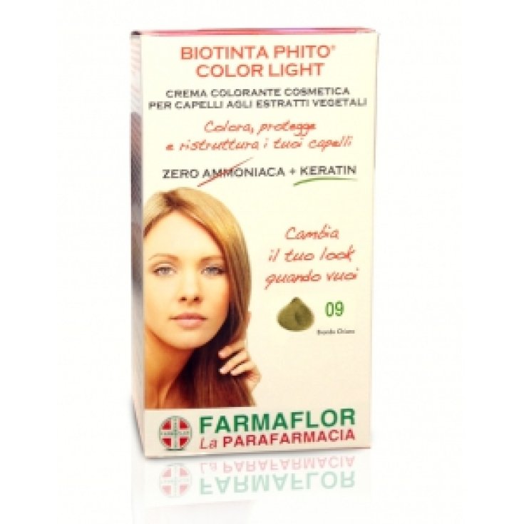 Biotinta Phito Color Light Crema Colorante Colore 09 Biondo Chiaro