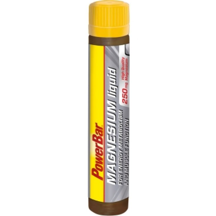Power Bar Magnesium Liquid Limone Integratore Alimentare 25ml