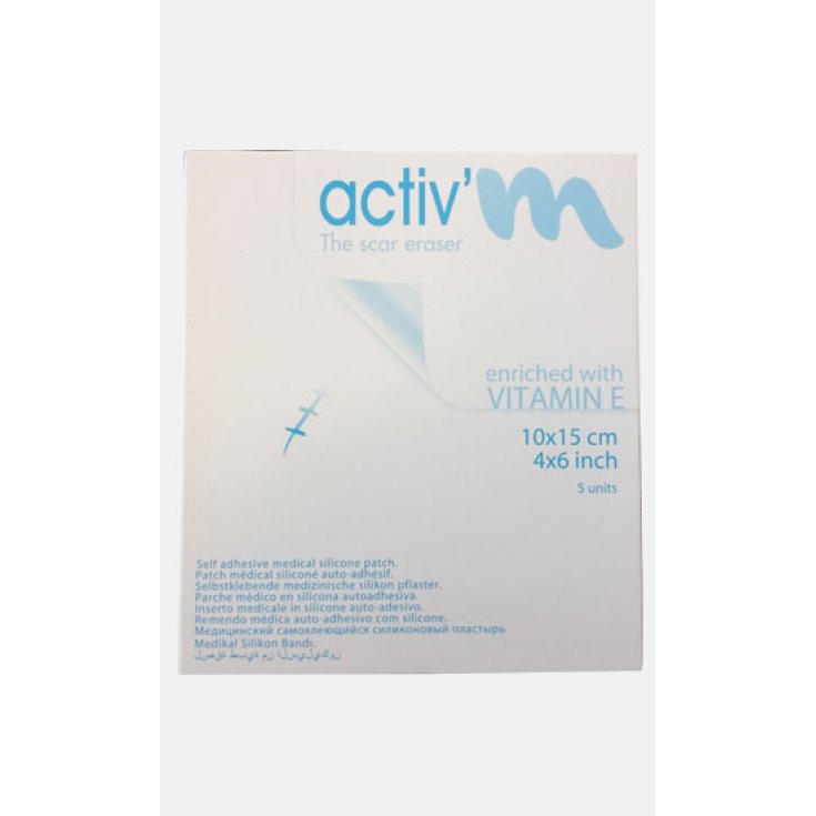 Activ'M Cerotto In Silicone 10x15cm 5 Pezzi
