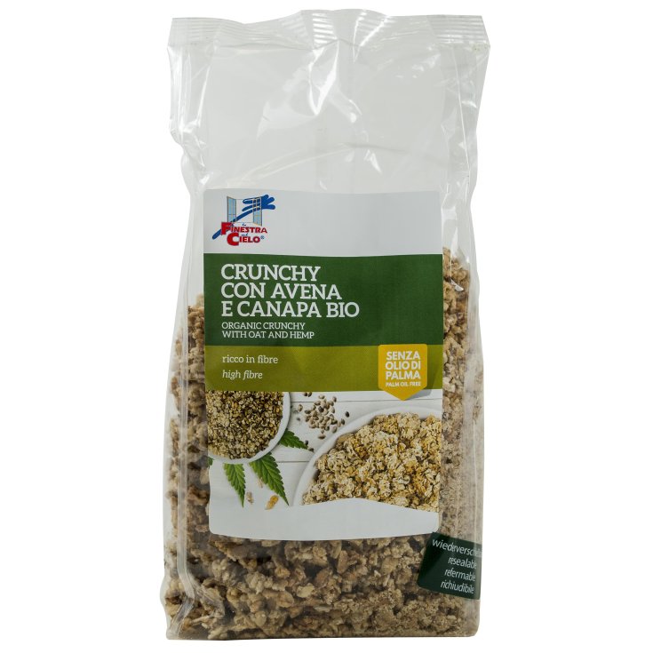 Crunchy Con Avena/Canapa Bio 375g