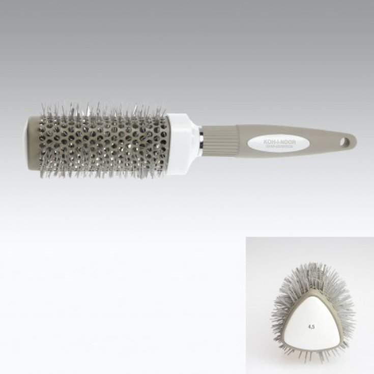 Koh-I-Noor Spazzola Termica Triangolare 4,5cm In Iono - Ceramica