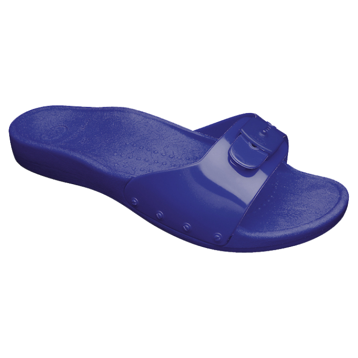 Scholl Sun Ciabatta In Pvc Colore Blu Navy Num. 38