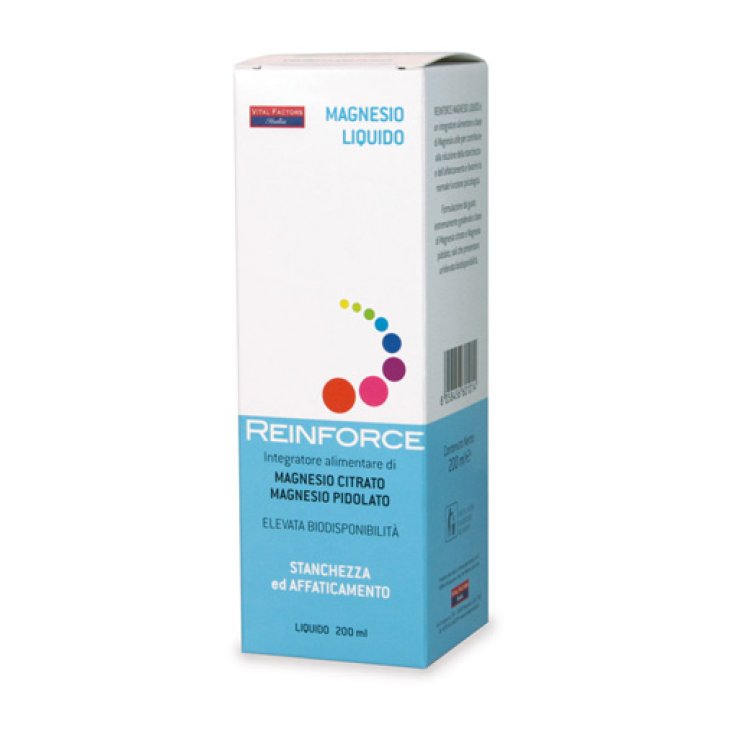 Farmaderbe Reinforce Magnesio Liquido Integratore Alimentare Farmaderbe Reinforce Magnesio Liquido Integratore Alimentare