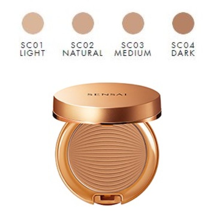 Kanebo Sensai Silky Bronze Fondotinta Compatto Sc02 Natural 8,5g
