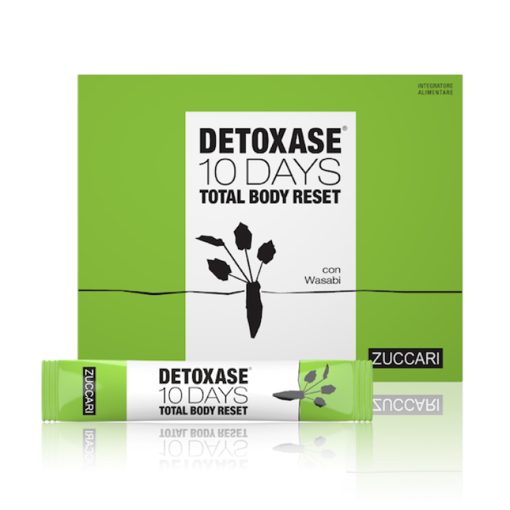 Zuccari Detoxase 10 Days Total Body Reset Integratore Alimentare 10 Pezzi