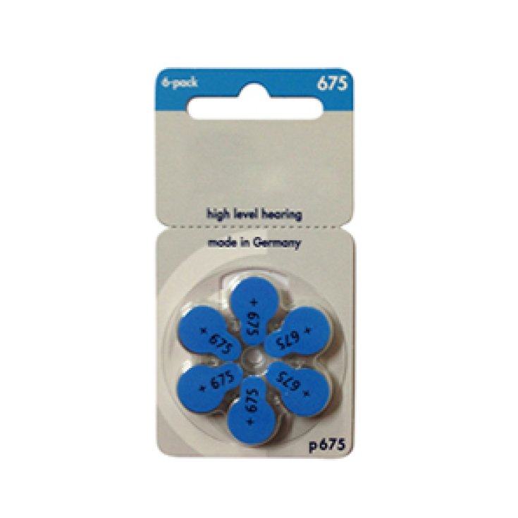 Acustika Blister Da 6 Batterie Zinco Aria Amplificatore Acustico Melody