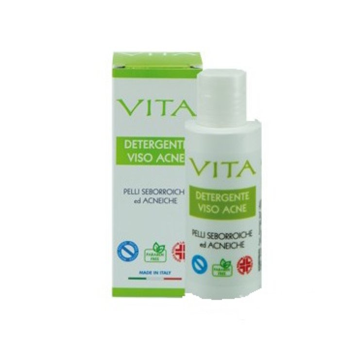 Vita Detergente Viso Acne Delicato Per Pelli Acneiche 100ml