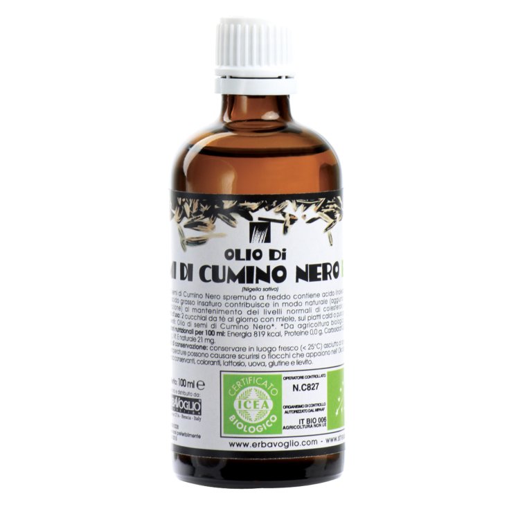 Olio Semi Cumino Nero Bio 100ml