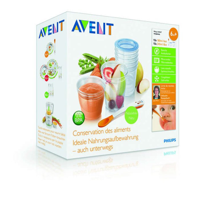 Philips Avent Vasetti Per La Conservazione Delle Pappe