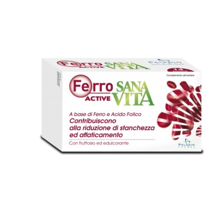 Sanavita Ferro Active Integratore Alimentare 14 Bustine Sanavita Ferro Active Integratore Alimentare 14 Bustine