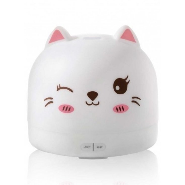 Purae Lampada Ultrasuoni Cleo Gattino Bianco