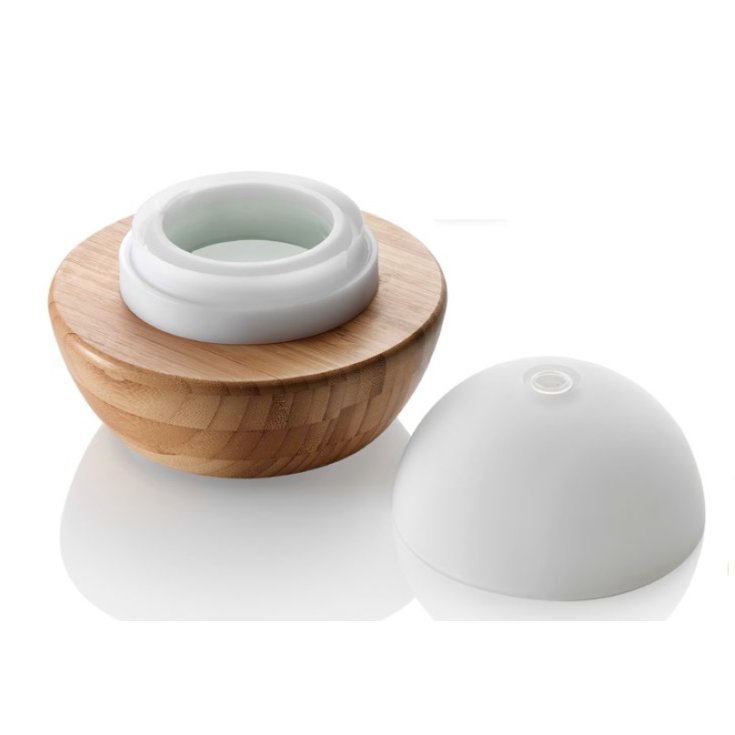 Purae Lampada Ad Ultrasuoni Con Base In Legno Per Essenze Oli Essenziali