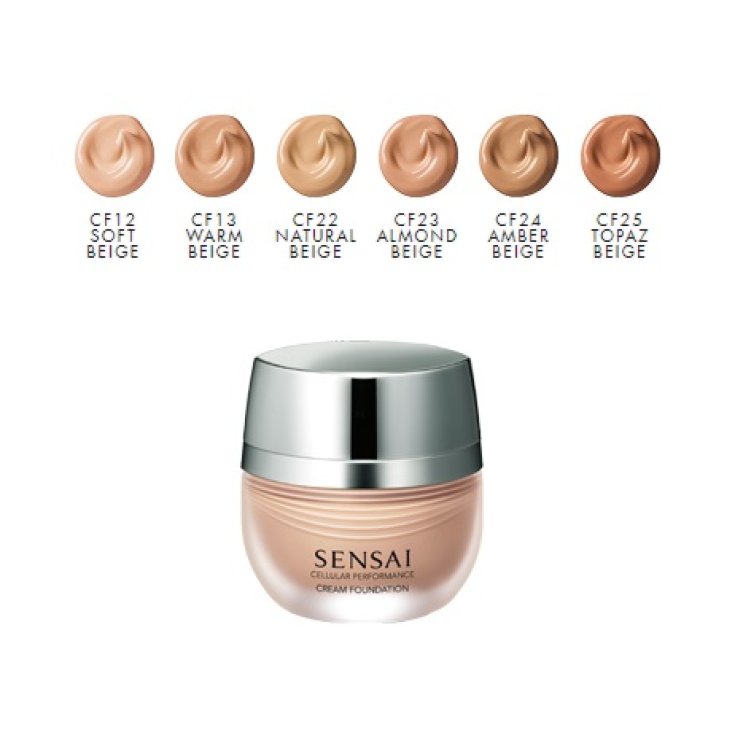 Sensai Cellular Performance Cream Foundation CF23 Almond Beige 30ml