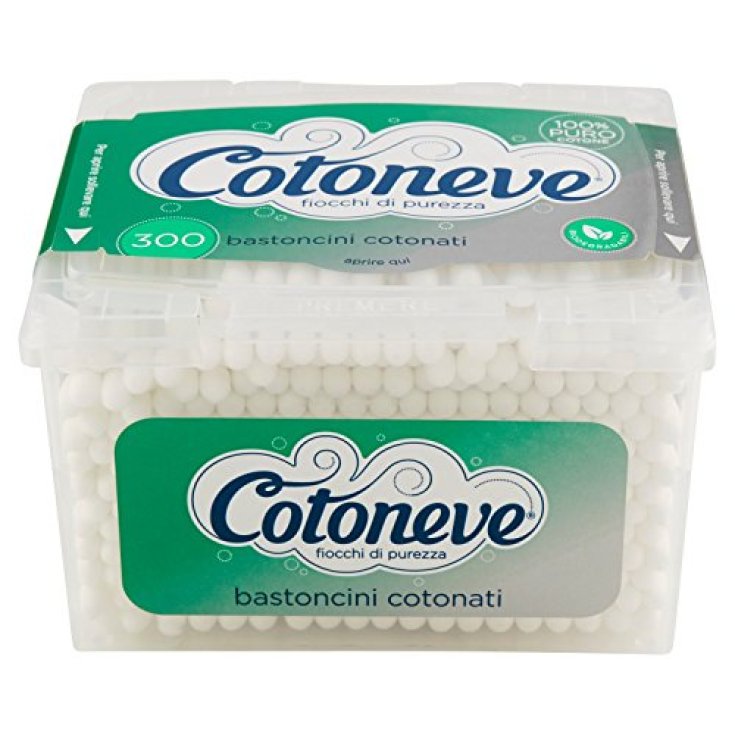 Cotoneve 300 Bastoncini Puliorecchie