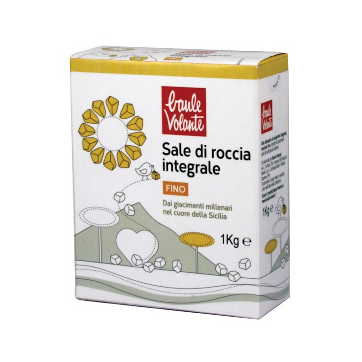 Baule Volante Sale Di Roccia Integrale Fino 1 Kg