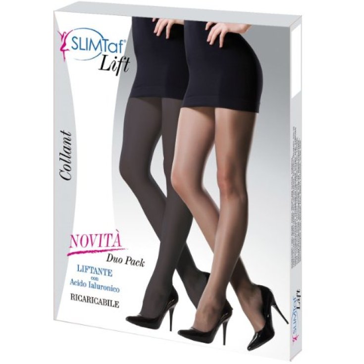 Slimtaf Lift Collant Liftante Con Acido Ialuronico Duo Pack Taglia M L