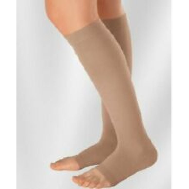 Medi Gambaletto A Punta Aperta Compressione Graduata 18 MmHg Colore Naturale Taglia 3 Cod. 2805pa