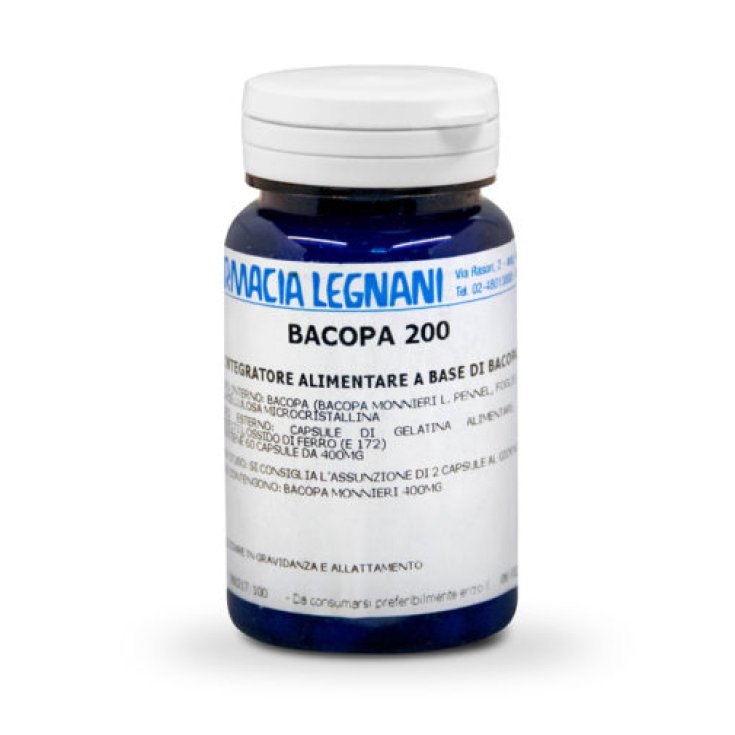 Bacopa 200 Integratore Alimentare 60 Capsule