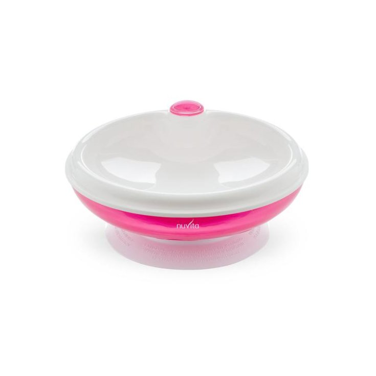 Nuvita Piattocaldo Con Ventosa Colore Rosa