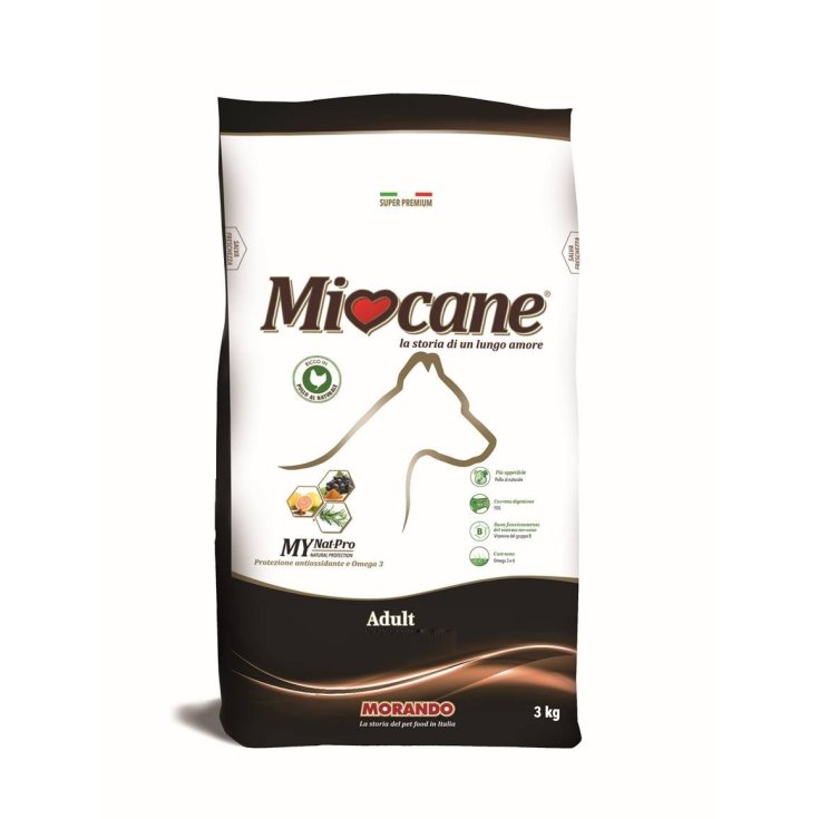 Miocane Adult 0,5 Agnello E Riso Cibo Secco per Cani 3kg