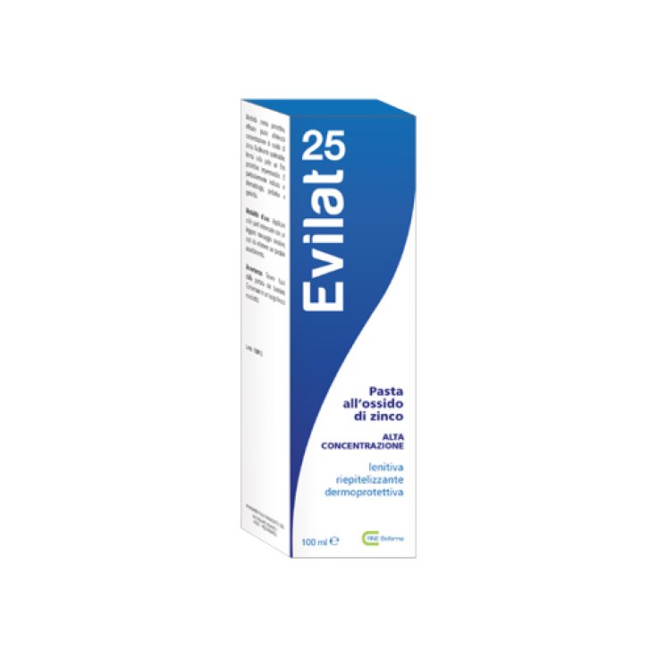 RNE Biofarma Evilat 25 Crema All'Ossido di Zinco 100ml