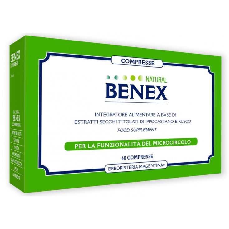 Erboristeria Magentina Benex Integratore Alimentare 40 Compresse