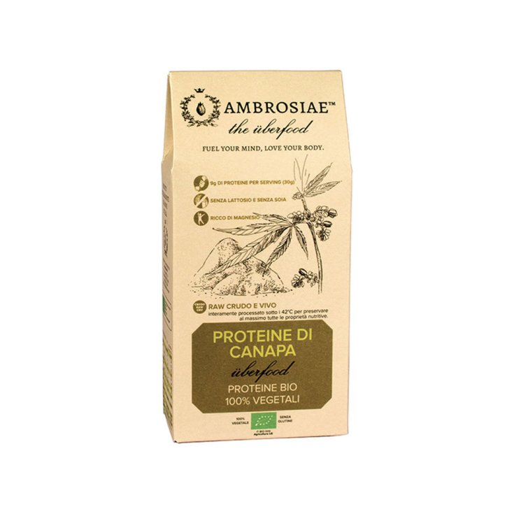 Ambrosiae Uberfood Proteine Della Canapa Biologico 200g