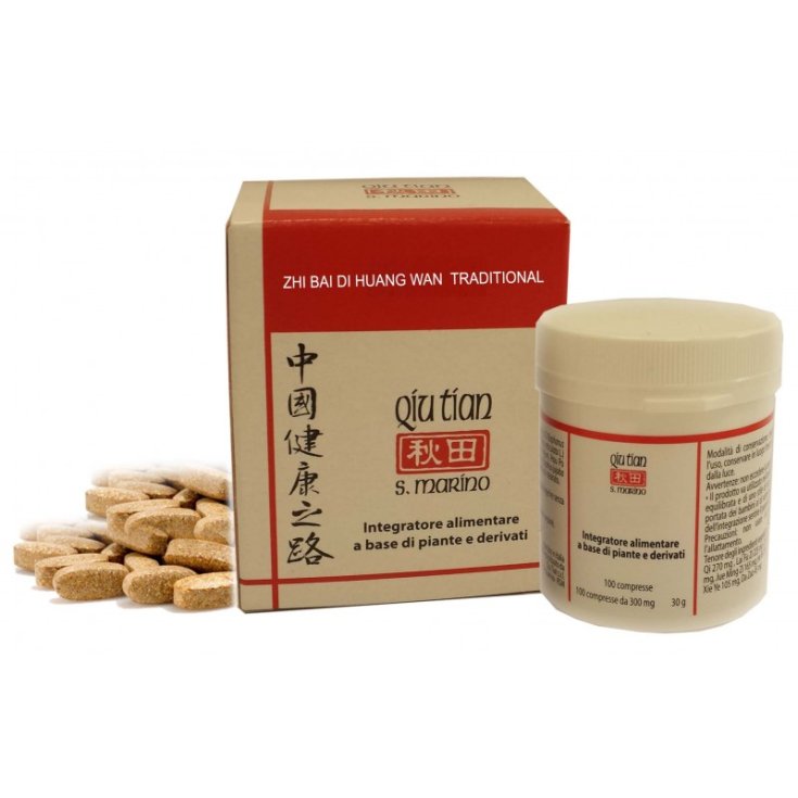 Zhi Bai Di Huang Wan Traditional Integratore Alimentare 100 Compresse