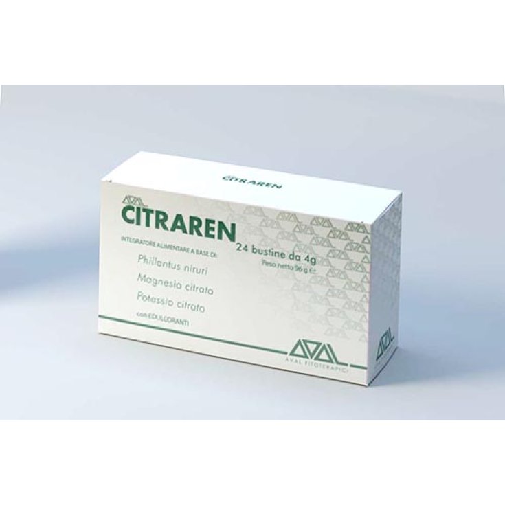 Aval Fitoterapici Citraren Integratore Alimentare 24 Bustine