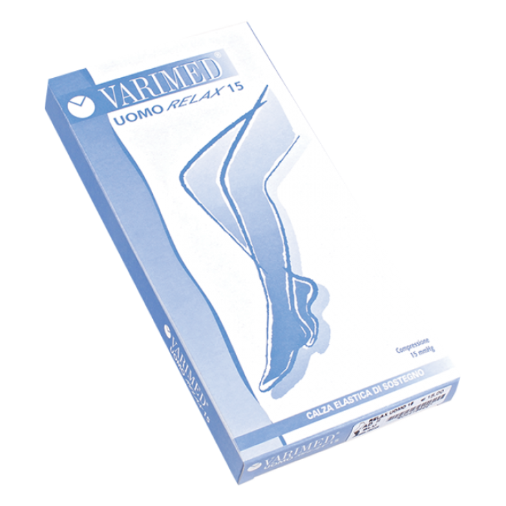 Varimed 15 Uomo Relax Gambaletto Colore Blu Taglia 4