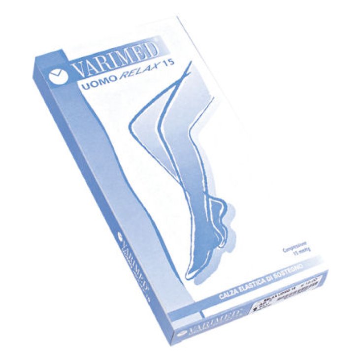 Varimed 18 Uomo Relax Gambaletto Colore Grigio Taglia Vi