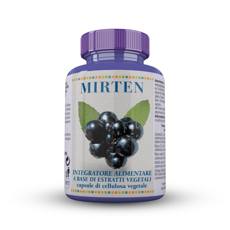 Biosalus&reg; Mirten Integratore Alimentare 60 Capsule