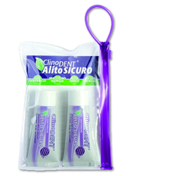 Clinodent Gel Dentifricio Alito 2 Pezzi