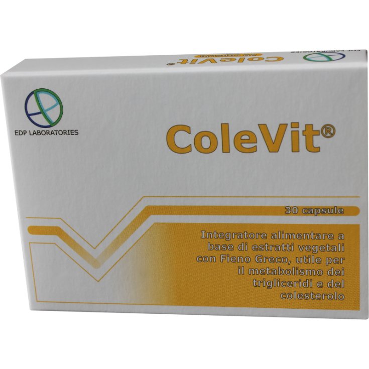 Edp Laboratories ColeVit Integratore Alimentare 30 Capsule