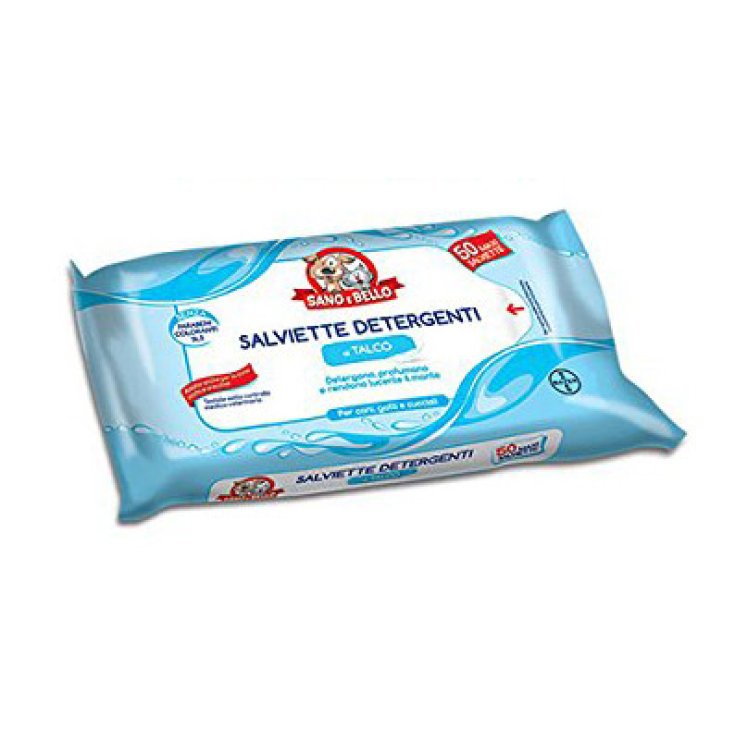 Salviette Detergenti al Talco - Salviette