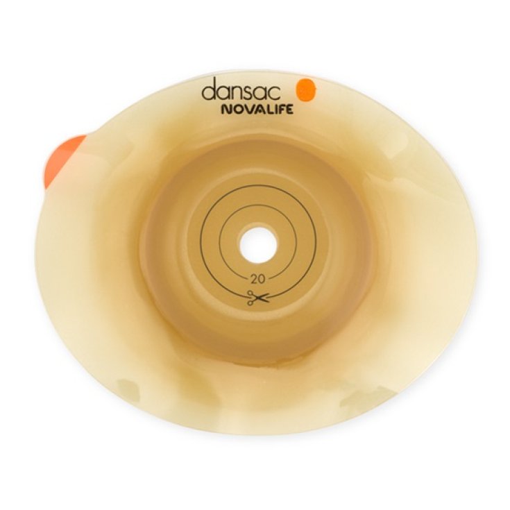 Dansac NovaLife2 Placca 70mm Ritagliabile 10-59mm 5 Pezzi