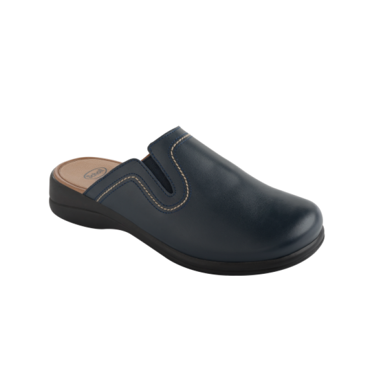 Scholl New Toffee Ciabatta Donna Tecnologia Memory Cushion Colore Blue Misura 36