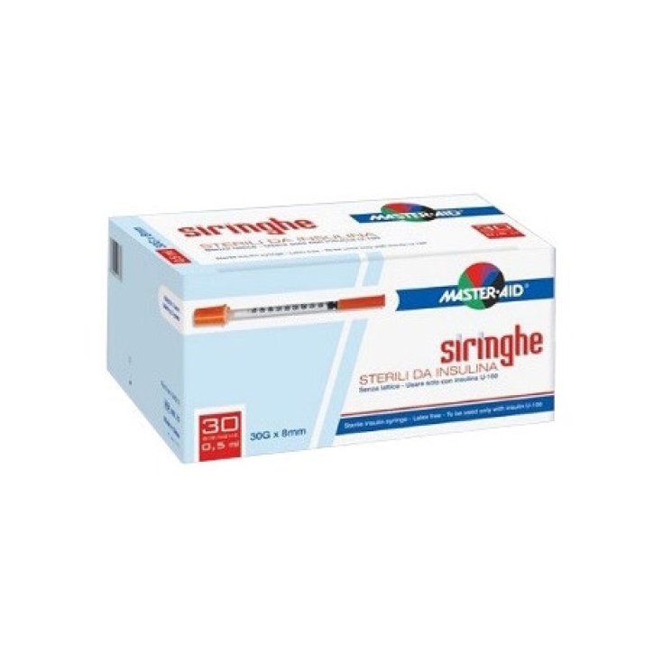 Master-Aid Siringhe Sterili Da Insulina G30 0,5ml 30 Pezzi