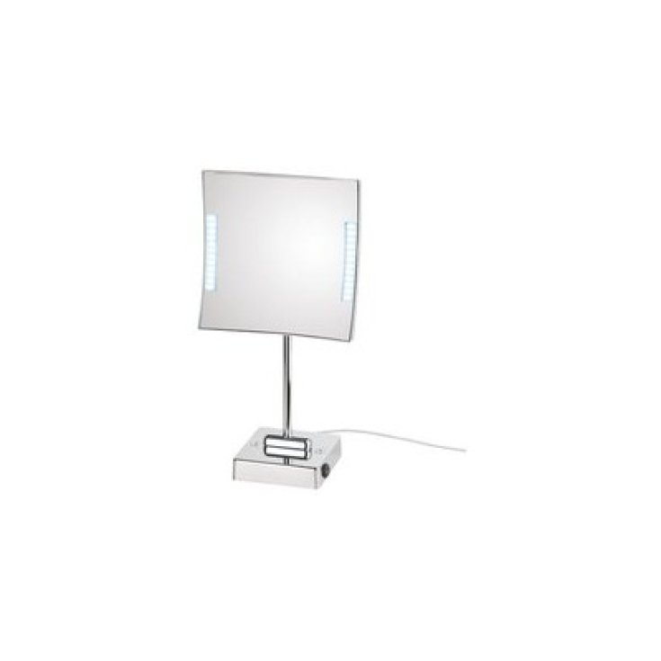 Koh-I-Noor Quadrolo Specchio Da Tavolo Ingranditore x3 Con Luce COD 621KK-3