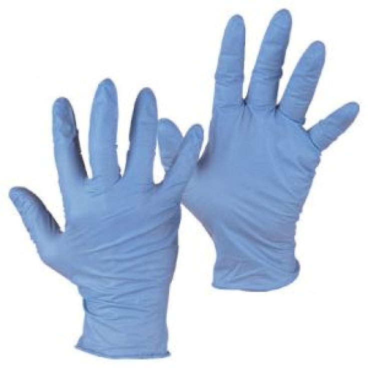 Safety Prontex Guanti In Nitrile Senza Polvere Misura Piccola 100Guanti