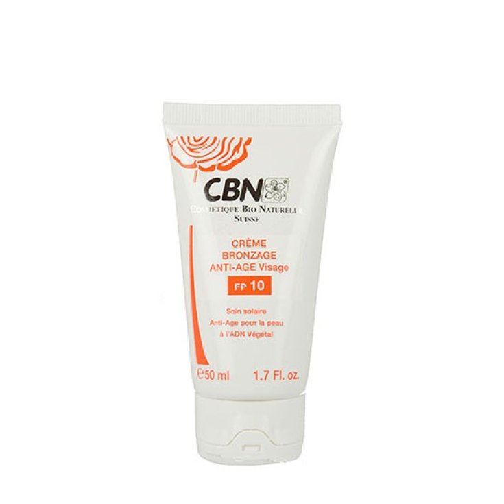 CBN Cr&egrave;me Bronzage Anti Rides FP10 Bassa Protezione Anti-Rughe 50ml