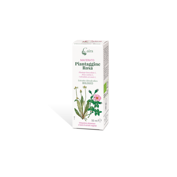 Caira Macerato Piantaggine Rosa Biologico 50ml