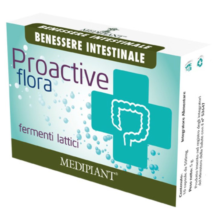 Mediplant Proactive Flora Integratore Alimentare 10 Compresse