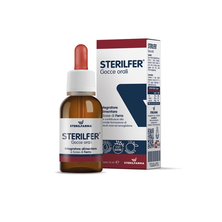 Sterilfarma&reg; Sterilfer&reg; Gocce Orali Integratore Alimentare 15ml