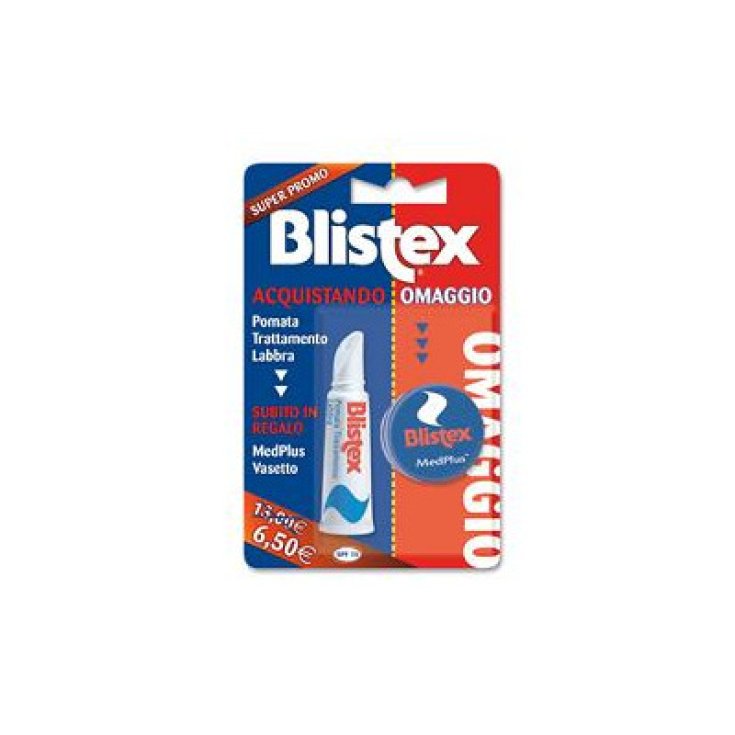 Blistex Pomata 6g + Medplus Vasetto 7g Omaggio