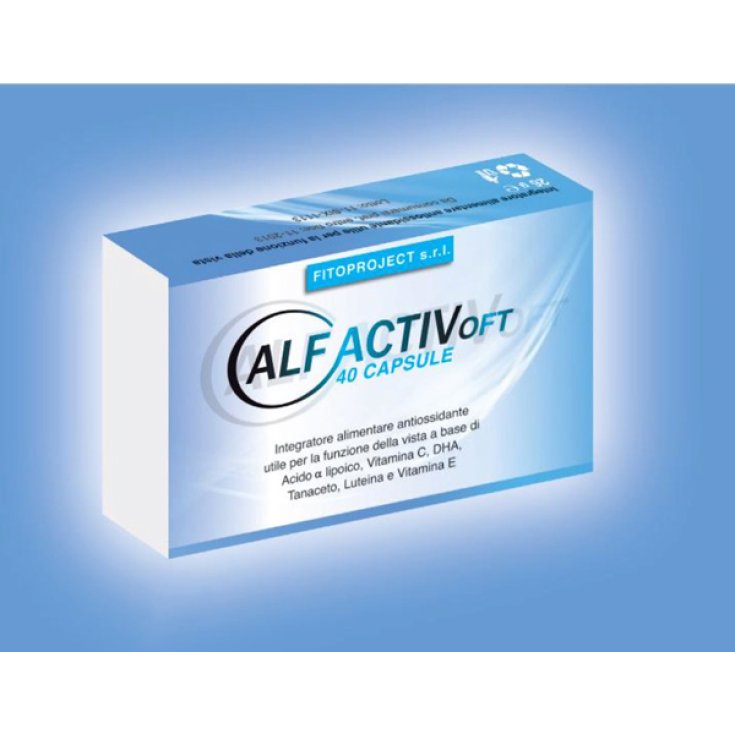 Fitoproject Alfactiv Oft Integratore Alimentare 40 Capsule