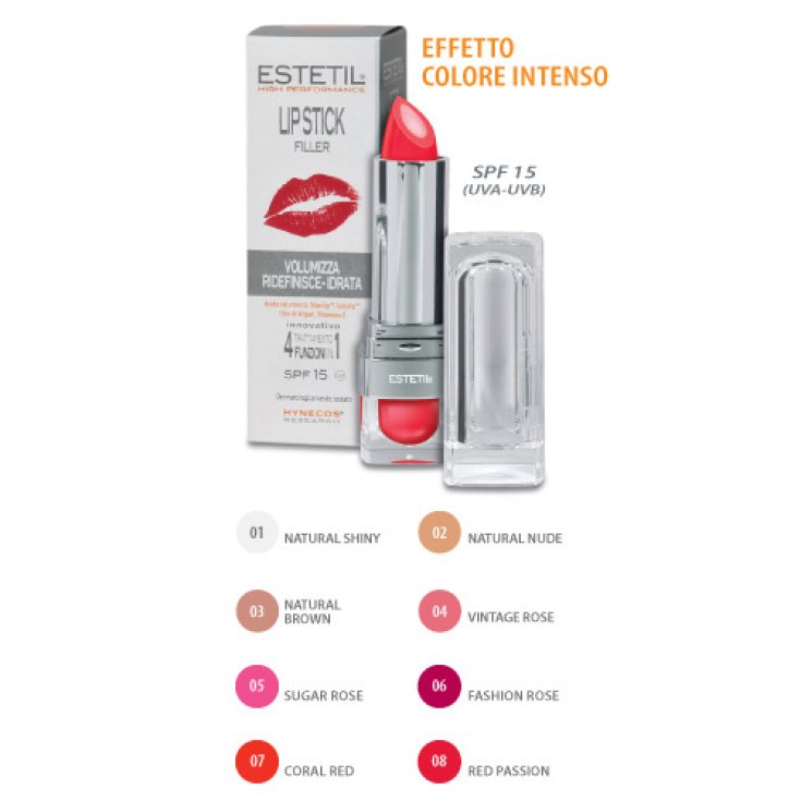 Estetil Lip Stick Filler 03 Natural Brown