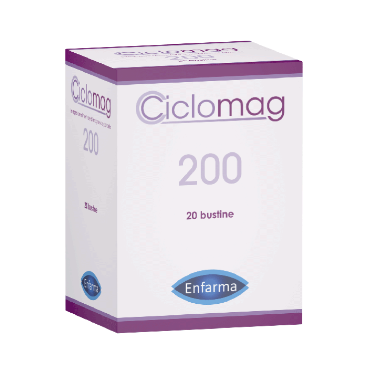 Enfarma Ciclomag 200 Integratore Alimentare 20 Bustine Da 8g