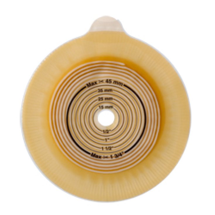Convatec Natura Placca Stomahesive Protezione Totale 100mm 5 Pezzi