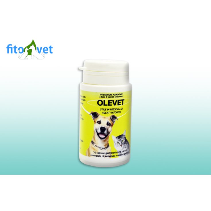 Pharma Olevet Integratore Alimentare Per Animali 30 Capsule